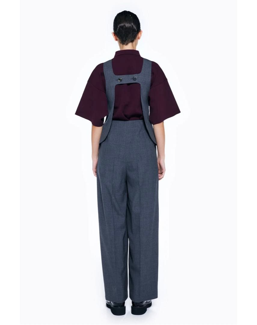 ナ*ゼ様 ENFOLD VEST OVER-ALLS オールインワン