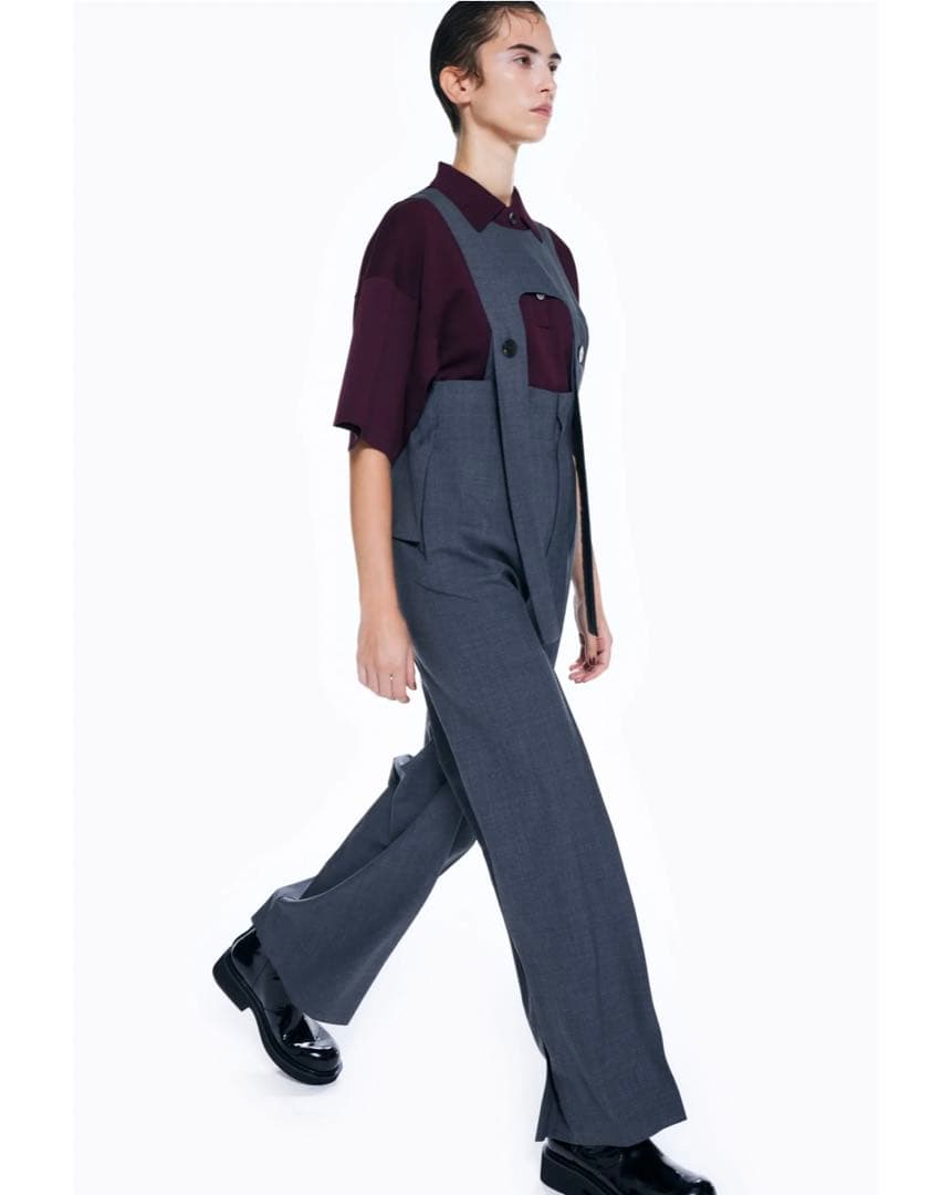 ナ*ゼ様 ENFOLD VEST OVER-ALLS オールインワン