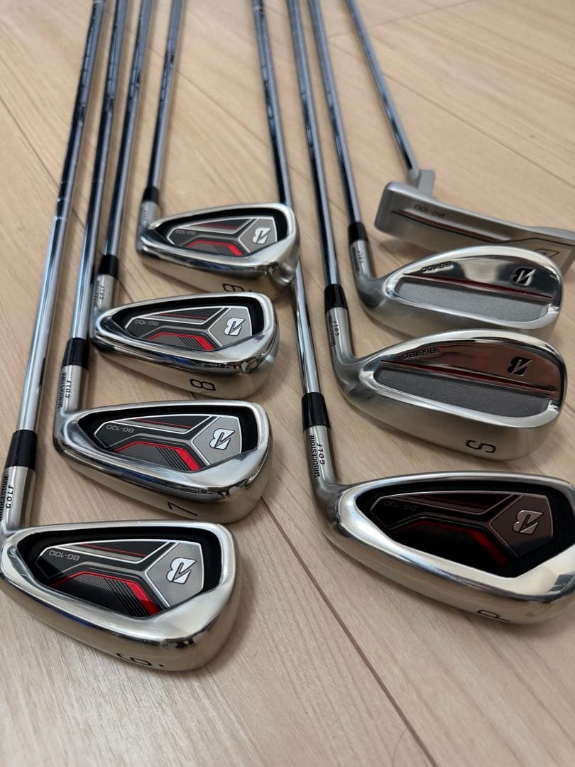 ブリヂストン メンズゴルフクラブセット BG-100 11本 中古購入後未使用