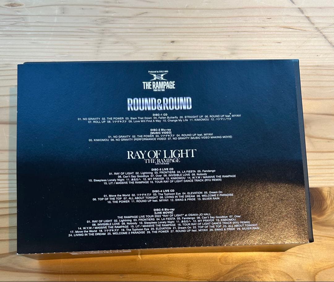 ROUND&ROUND THE RAMPAGE CD＆ブルーレイ 特典付き