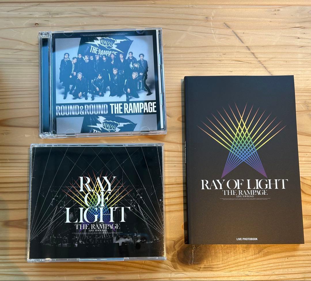 ROUND&ROUND THE RAMPAGE CD＆ブルーレイ 特典付き