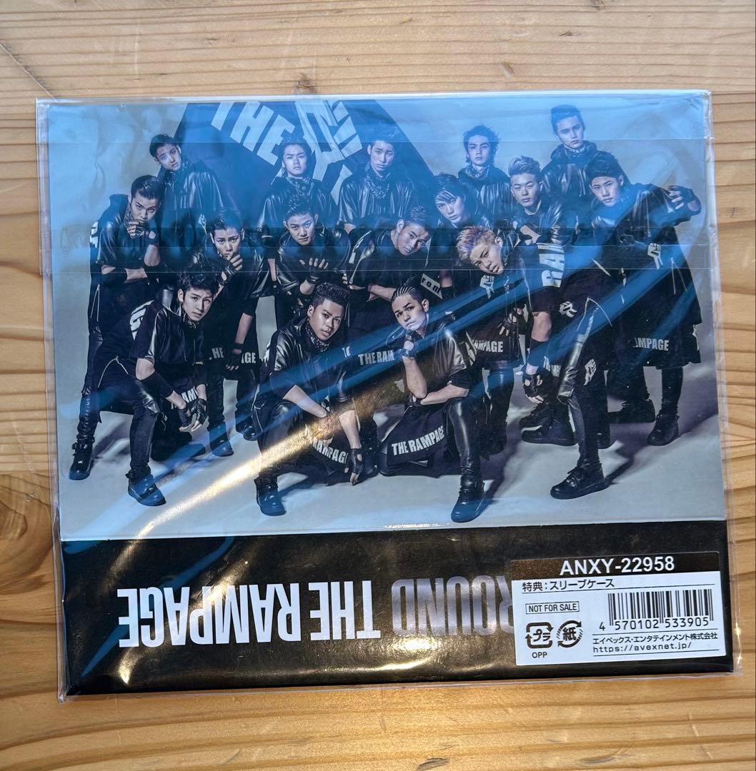 ROUND&ROUND THE RAMPAGE CD＆ブルーレイ 特典付き