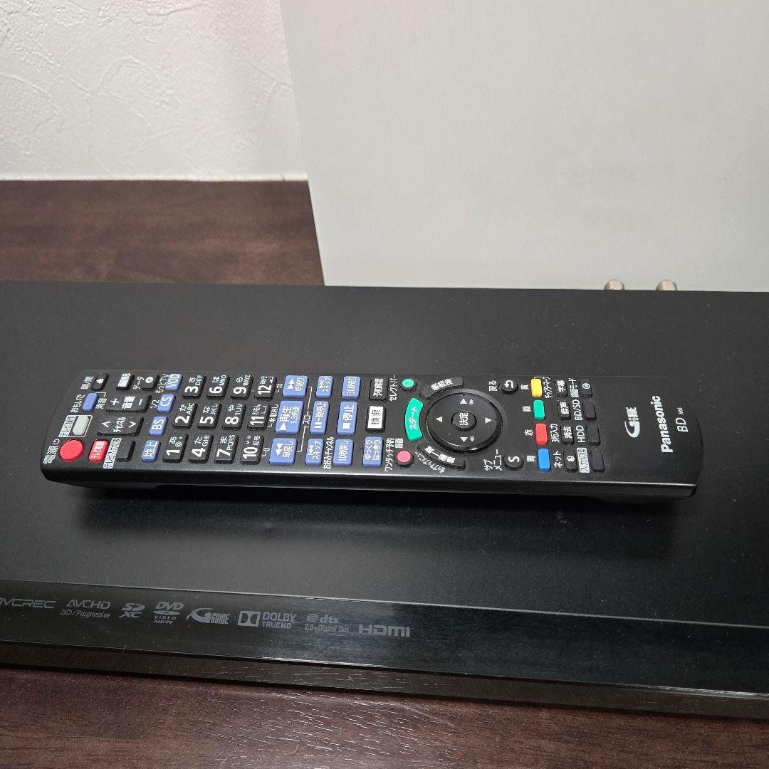 Panasonic DMR-BRW500 ブルーレイレコーダー 必要品フル装備