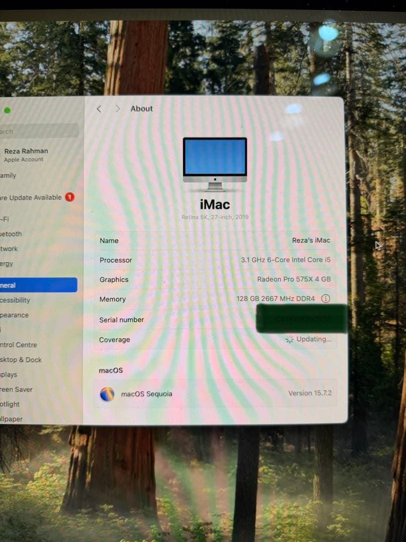 Macデスクトップ Apple iMac + Magic Mouse + Trackpad