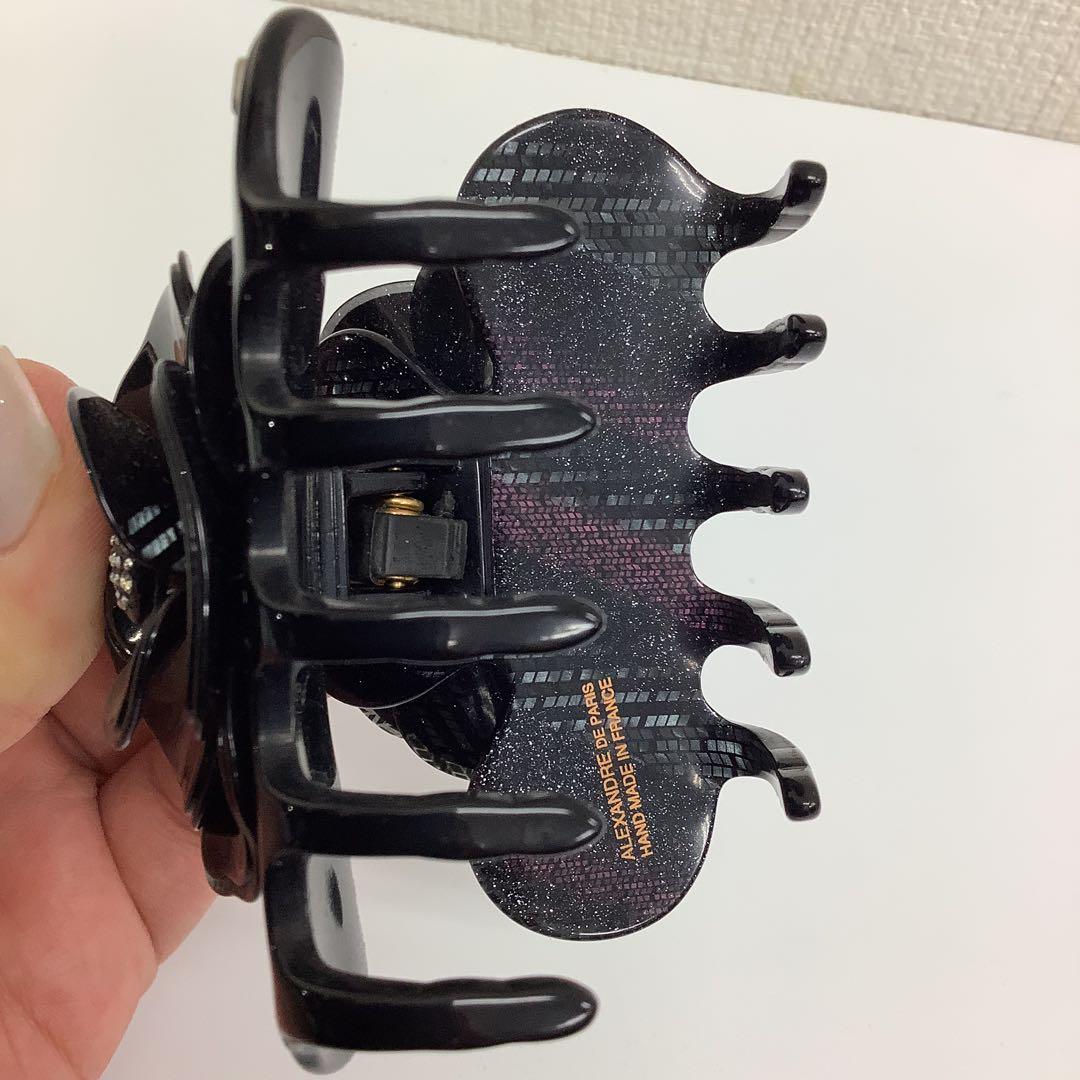 アレクサンドル ドゥ パリ 限定品 スワロフスキー バレッタ おまけ付　ヘアピン