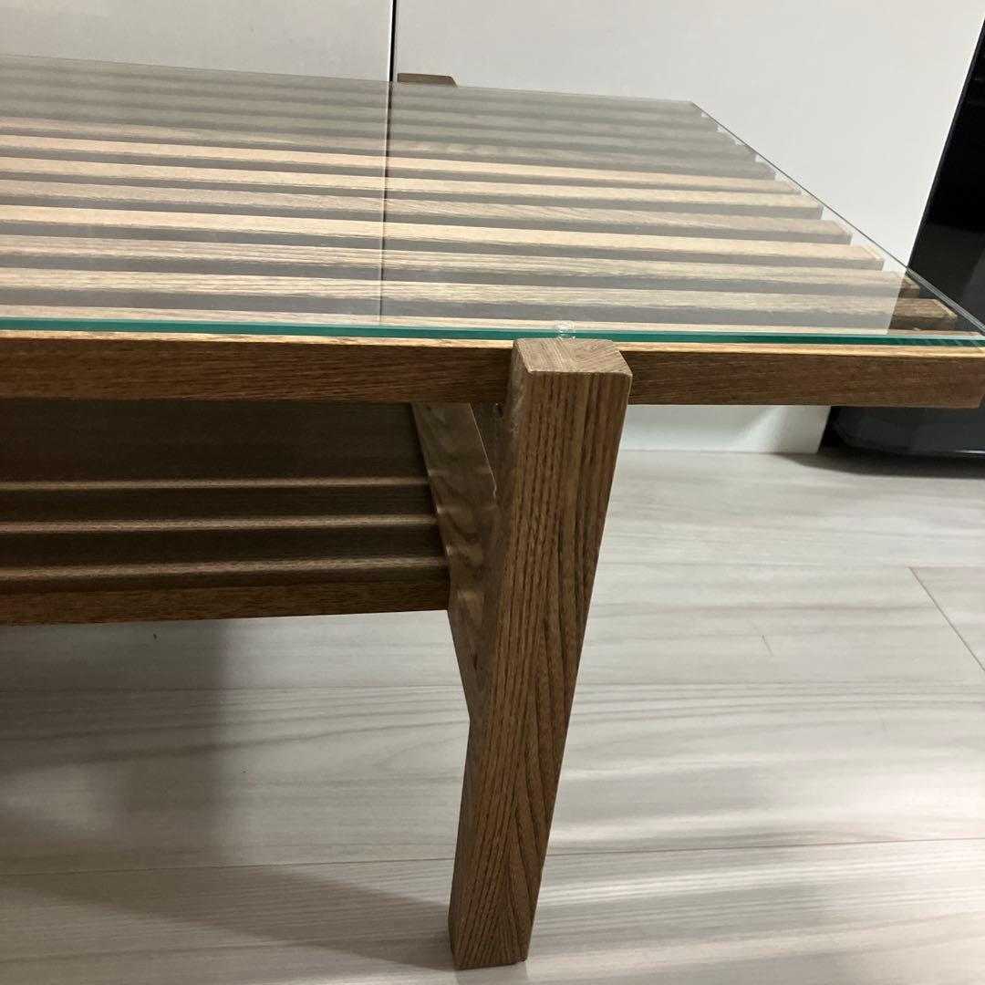 unico LIJN ウニコ　レイン　ローテーブル/ガラステーブル