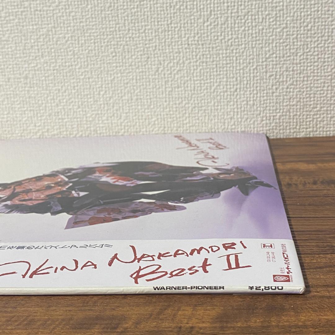 中森明菜 BEST・BEST II LPレコード2枚セット