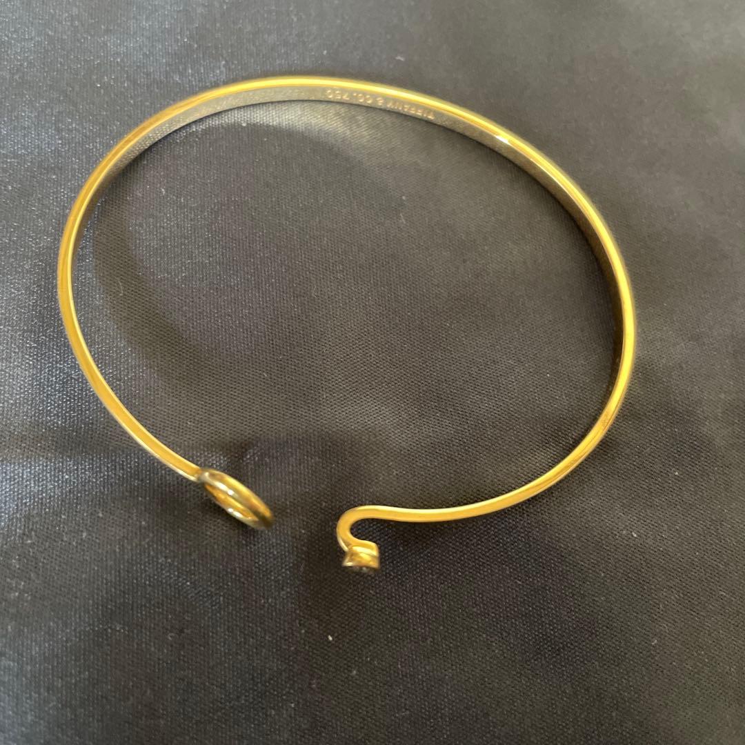 ふがし様　ティファニー　フックアンドアイ　バングル　18k