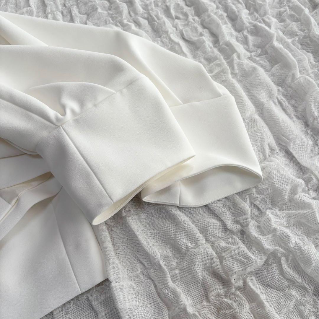 【1度着用のみ美品】 アドーア クリアボンディングジャケット 近年モデル