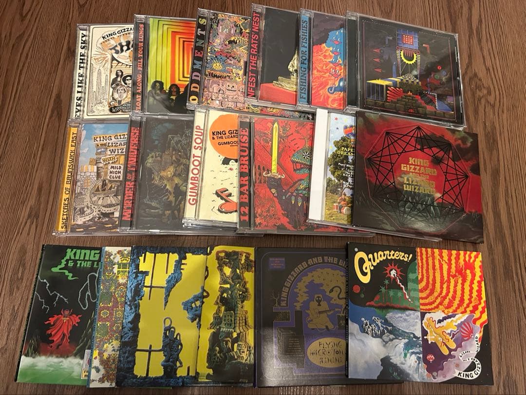 King Gizzard & The Lizard Wizard まとめ売り