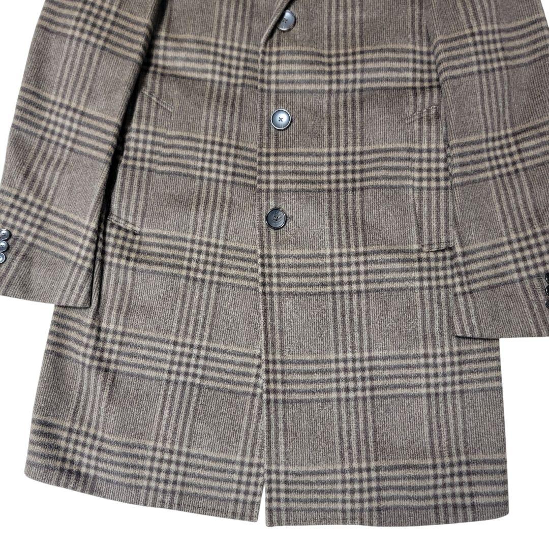 未使用 日本製 ルドーム期 エディフィス カシミヤ混 チェスターコート 44