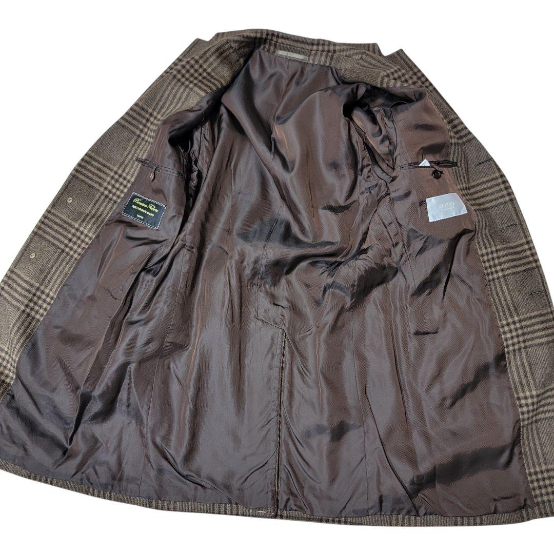 未使用 日本製 ルドーム期 エディフィス カシミヤ混 チェスターコート 44