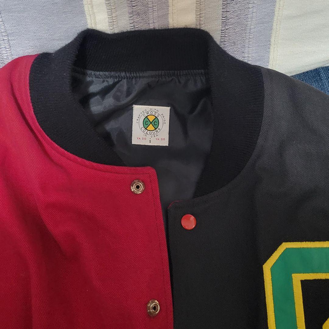 90sヴィンテージ　CROSS COLORS クロスカラーズ　サイズ表記：１