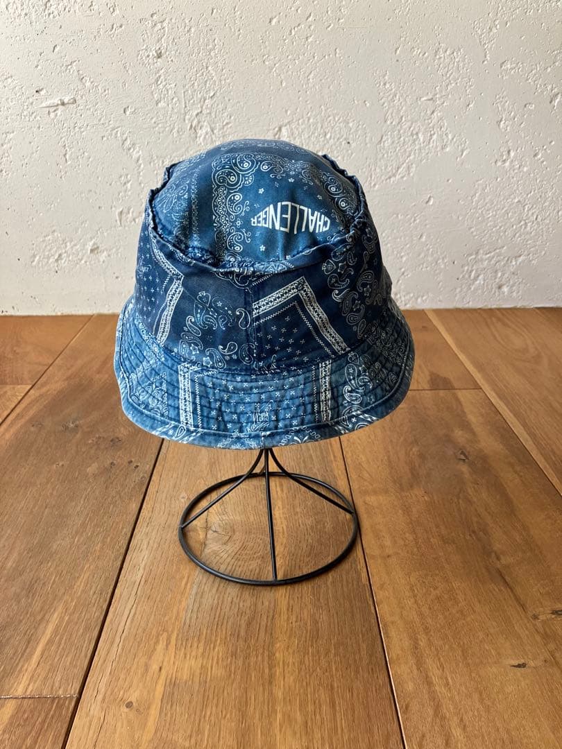 CHALLENGER バンダナ柄 バケットハット