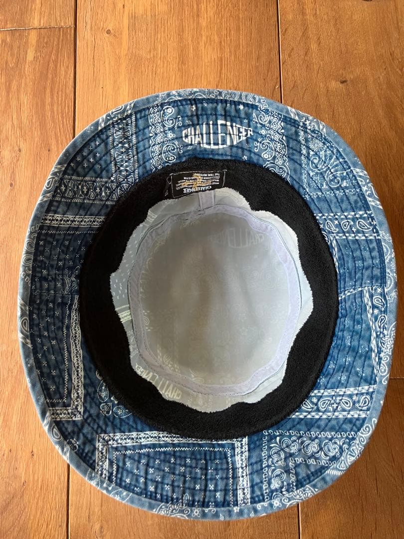 CHALLENGER バンダナ柄 バケットハット