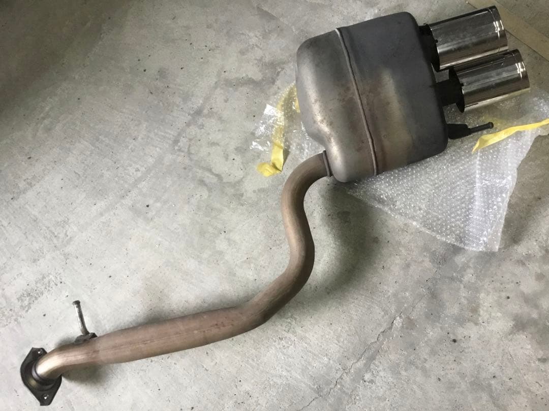 前期 2017年式 レクサス RC F 純正マフラー 左右リヤピース USC10