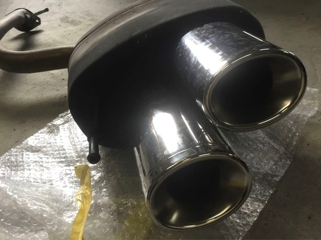 前期 2017年式 レクサス RC F 純正マフラー 左右リヤピース USC10