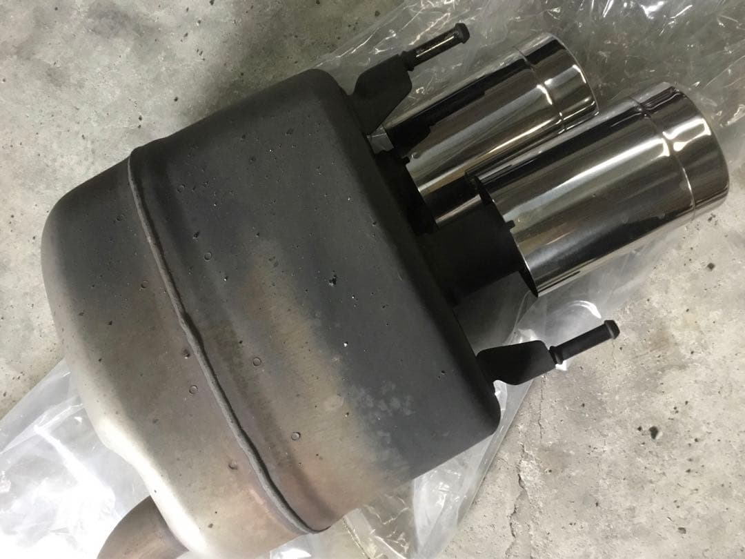 前期 2017年式 レクサス RC F 純正マフラー 左右リヤピース USC10