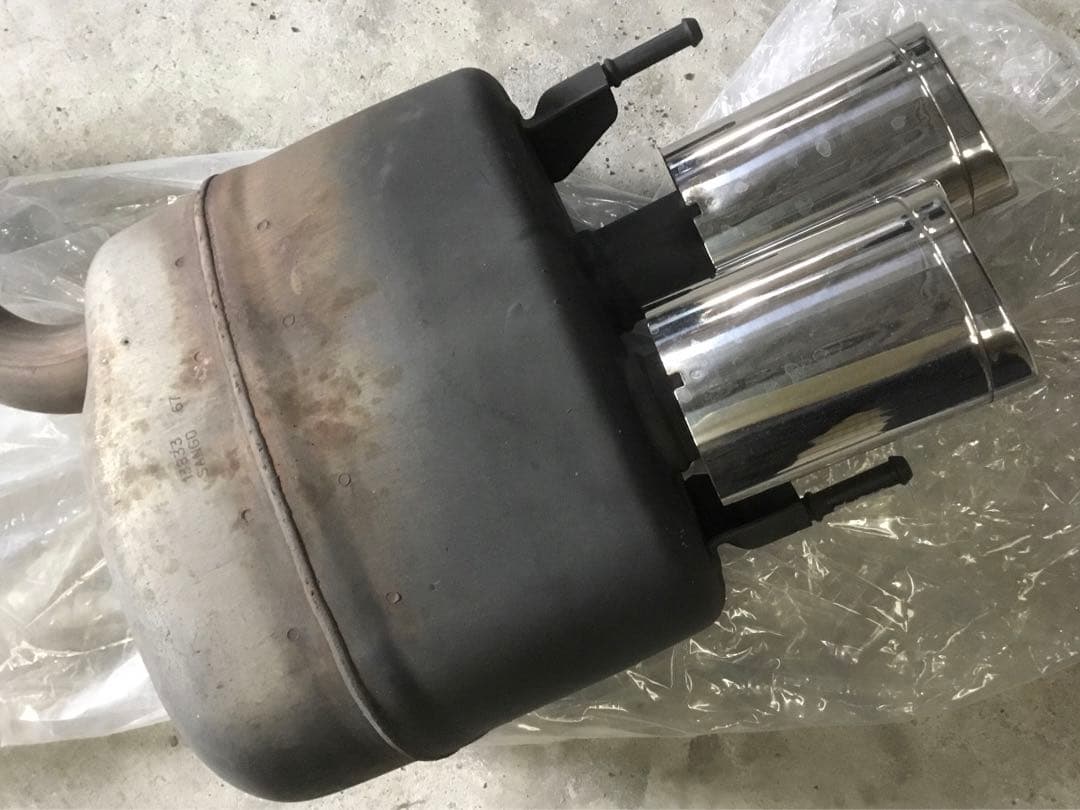 前期 2017年式 レクサス RC F 純正マフラー 左右リヤピース USC10