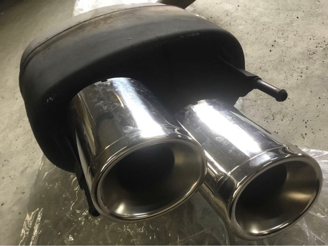 前期 2017年式 レクサス RC F 純正マフラー 左右リヤピース USC10