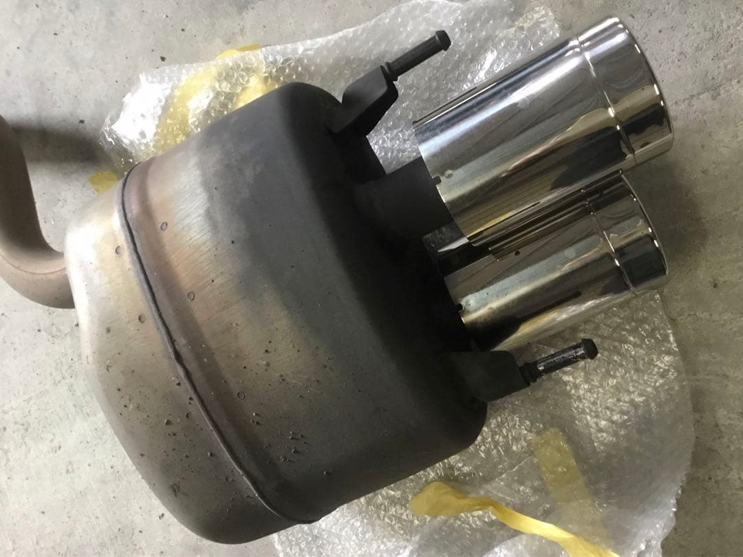 前期 2017年式 レクサス RC F 純正マフラー 左右リヤピース USC10