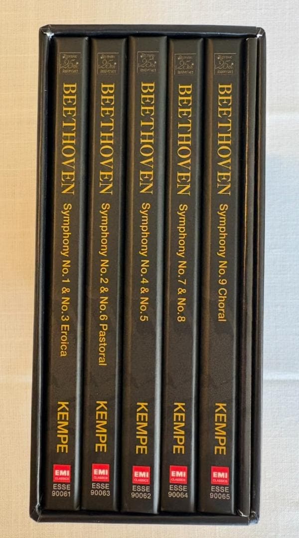 【美品】ベートーヴェン：交響曲全集 [CD] ルドルフ・ケンぺ指揮