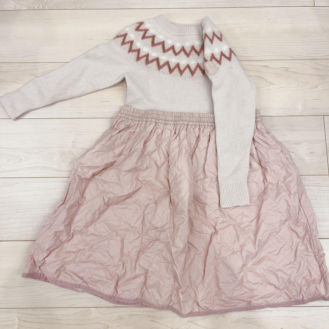 MONCLER モンクレール　キッズ　120〜130cm ワンピースピンク