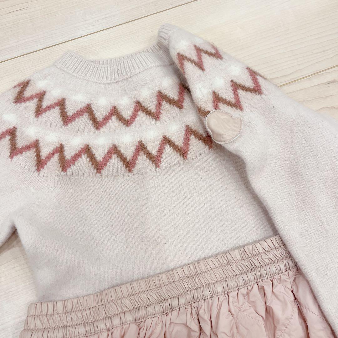 MONCLER モンクレール　キッズ　120〜130cm ワンピースピンク