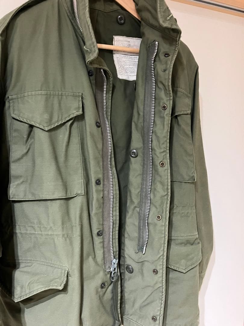 M-65フィールドジャケット 2nd アルミジッパー XS-R