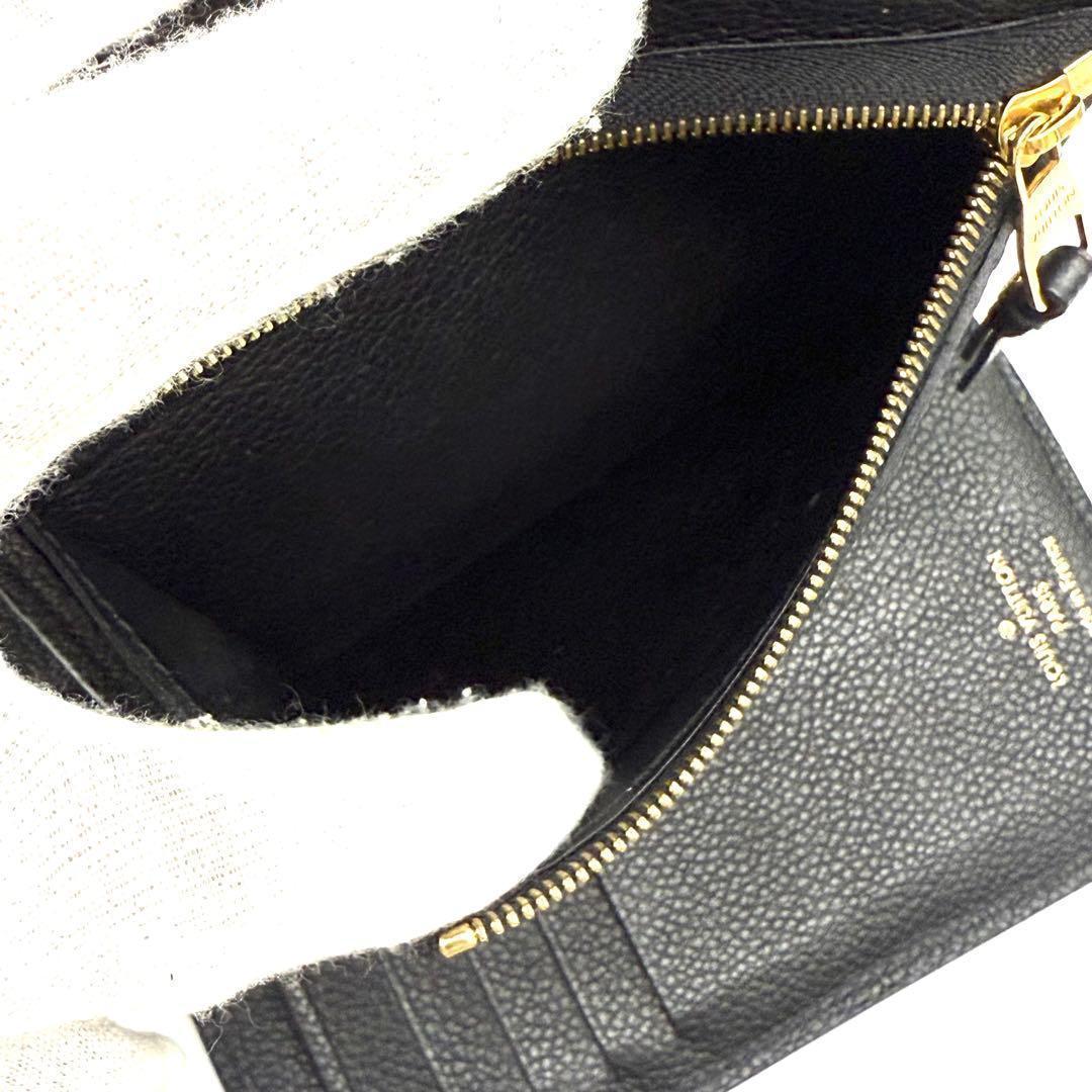 【極美品】ルイヴィトン アンプラント ポルトフォイユ キュリユーズ 三つ折り財布