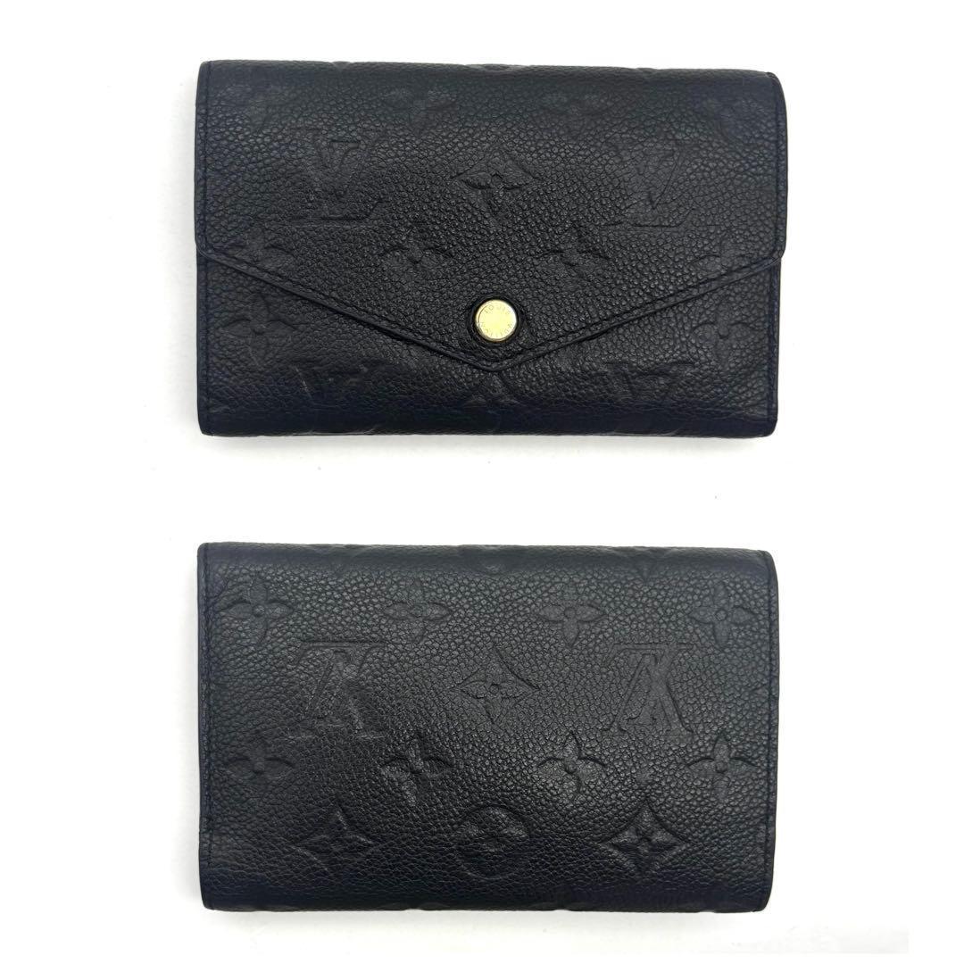 【極美品】ルイヴィトン アンプラント ポルトフォイユ キュリユーズ 三つ折り財布