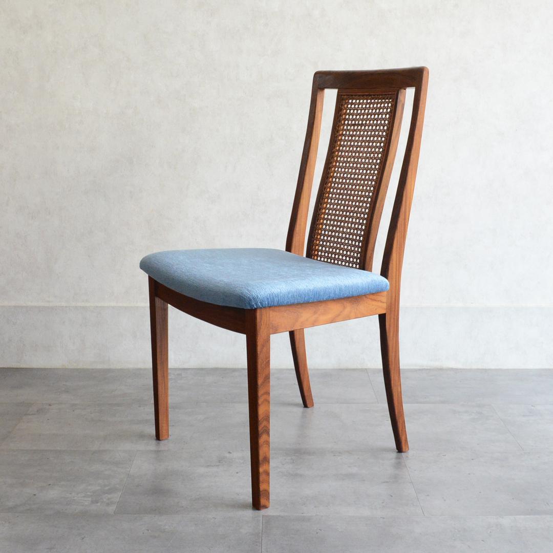 G-PLAN ジープラン ラタンバック チーク ダイニングチェア ヴィンテージA