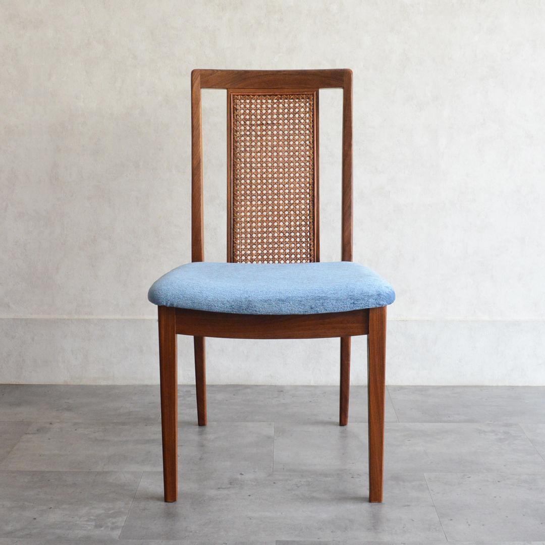 G-PLAN ジープラン ラタンバック チーク ダイニングチェア ヴィンテージA