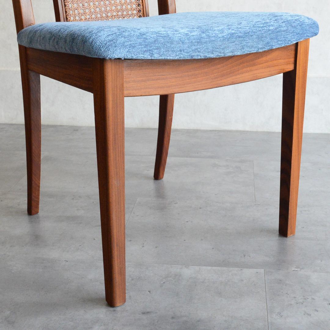 G-PLAN ジープラン ラタンバック チーク ダイニングチェア ヴィンテージA