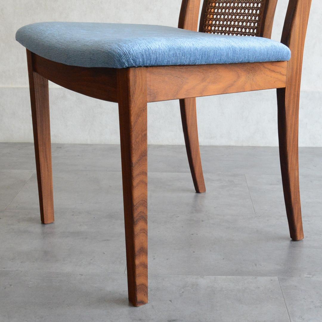 G-PLAN ジープラン ラタンバック チーク ダイニングチェア ヴィンテージA