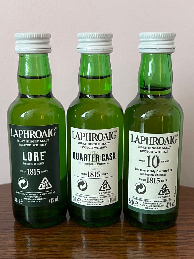 サントリー♡LAPHROAIGラフロイグテイスティングコレクション3本セット