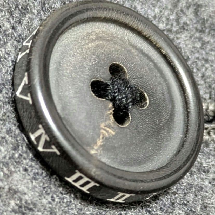 SHAREEF　カシミヤ　ウールコート　ダブルブレスト　Pコート　3