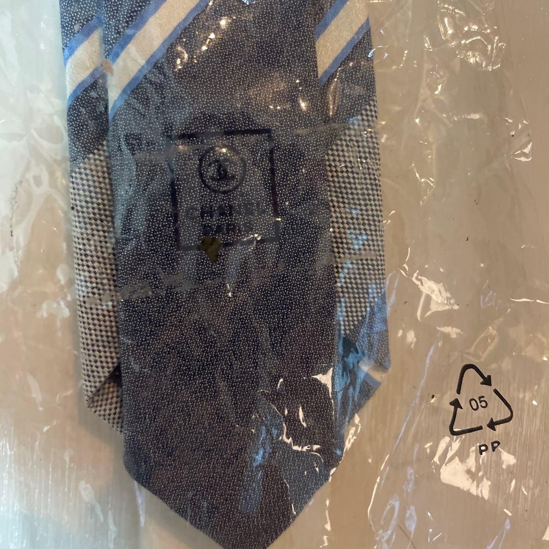 CHANEL ネクタイ　ブルー