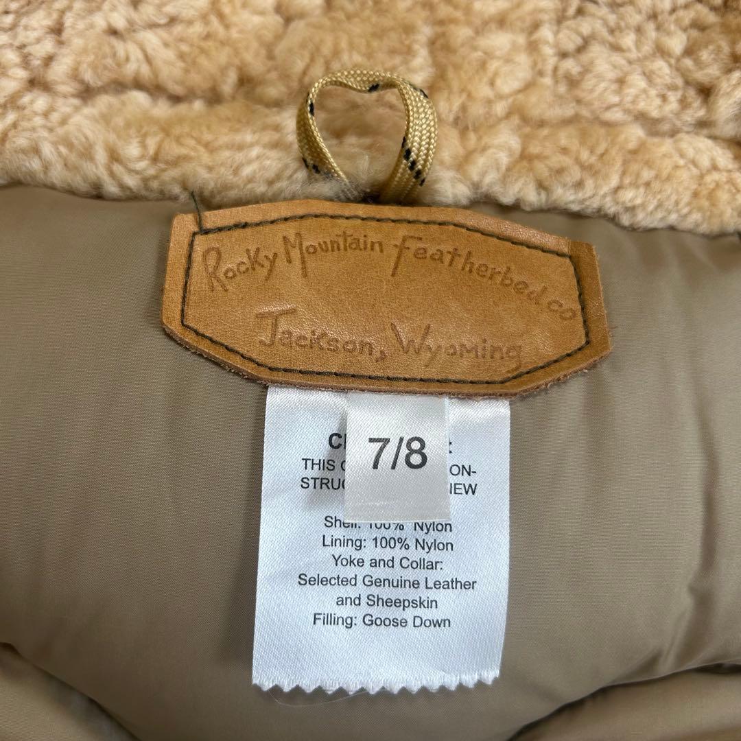 Rocky Mountain Featherbed クリスティベスト　　ボア付き