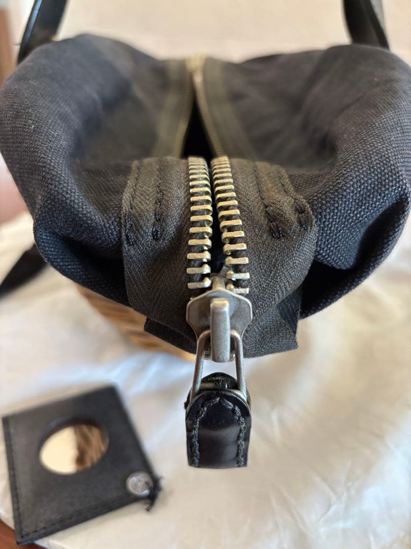 Pretty ⭐︎エバゴスebagos ⭐︎ ファスナー付バスケット　バック