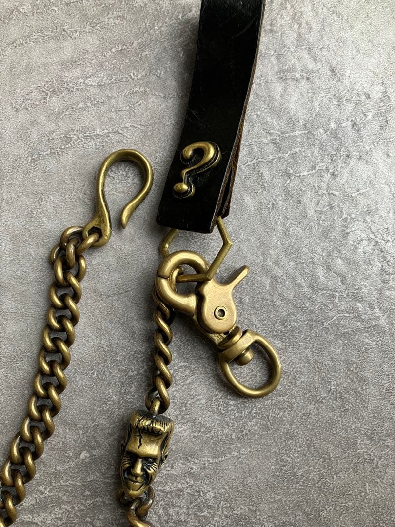 廃盤WEIRDO jewelry FRANKEN　WALLETCHAIN ブラス