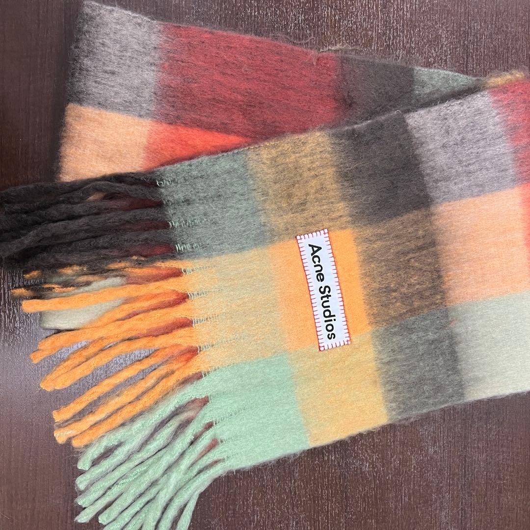 Acne Studios マフラー 多色使い