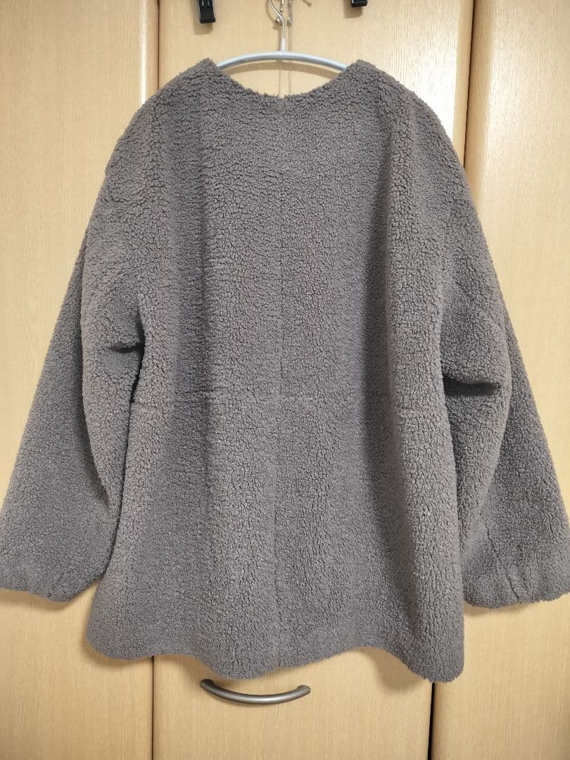 ユナイテッドアローズ グリーンレーベル ボアジャケット モカ　フリー