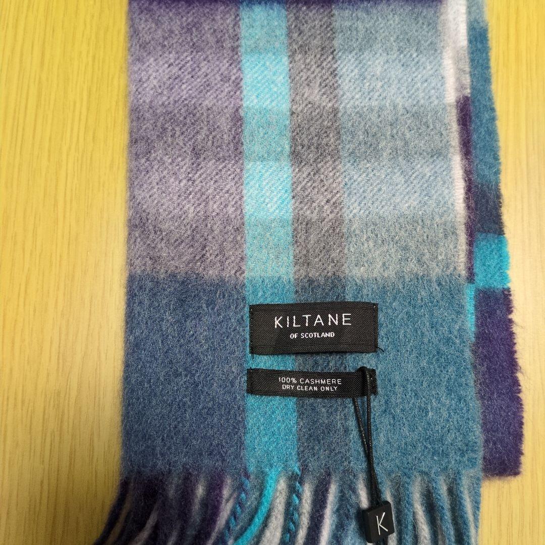 現地調達品 未使用・高級品 100%スコットランド産カシミア製マフラー 男女兼用