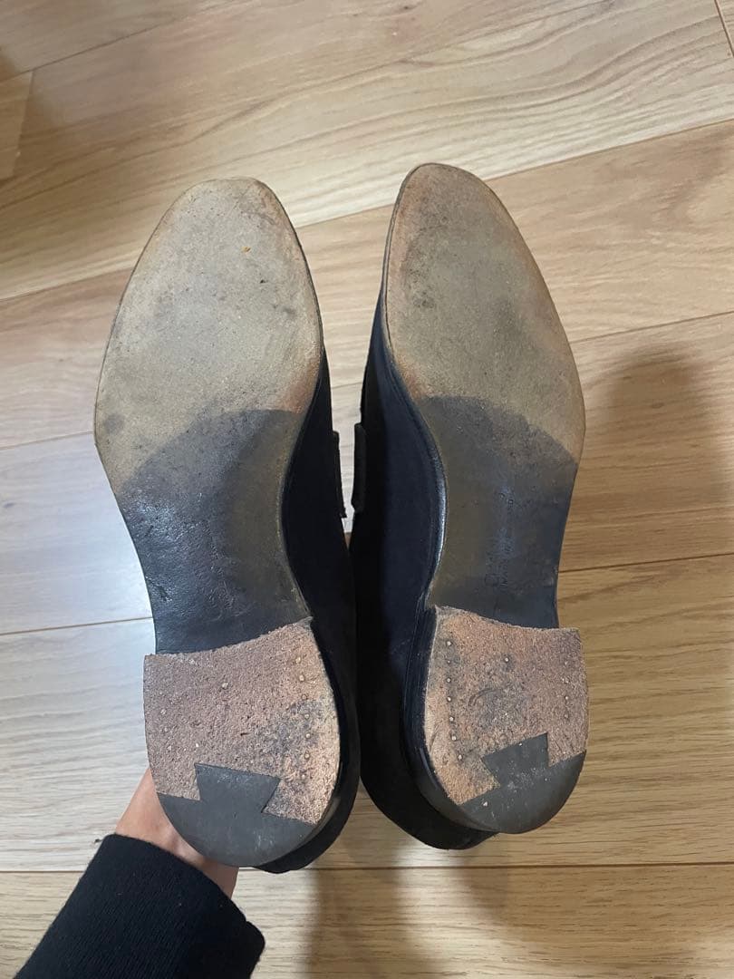 し*ま様 クロケットアンドジョーンズ　ネイビー　6.5