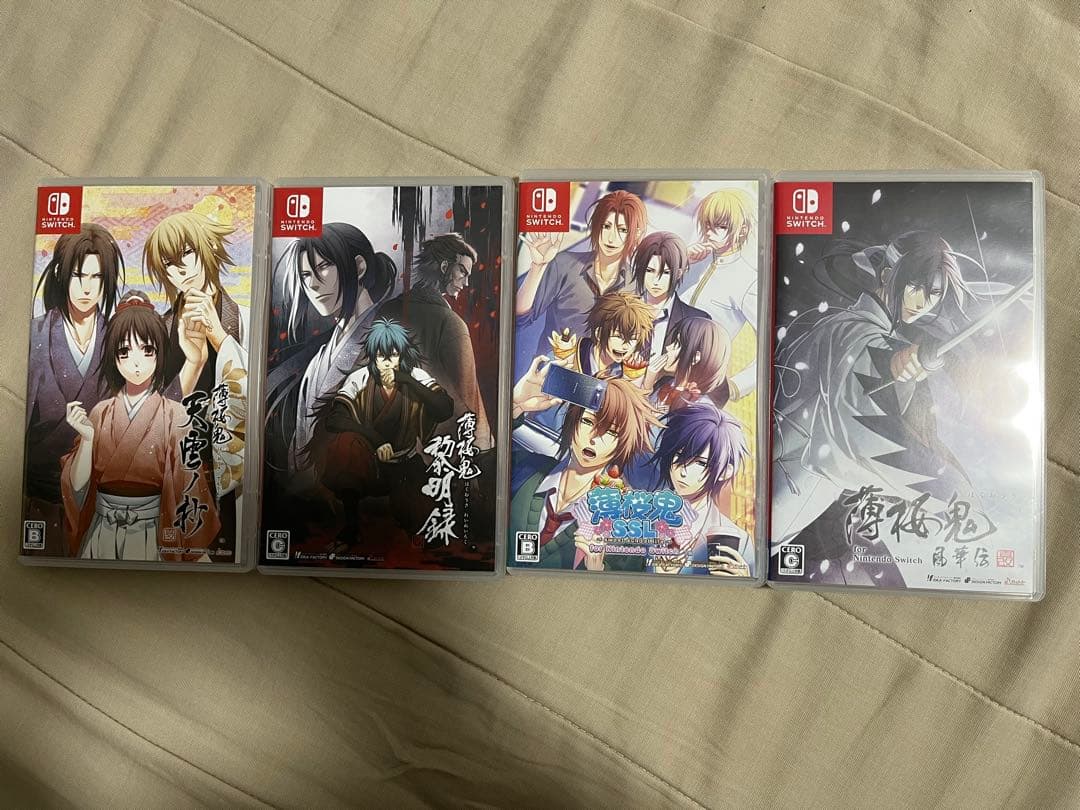 薄桜鬼 Switch ソフト 4本セット