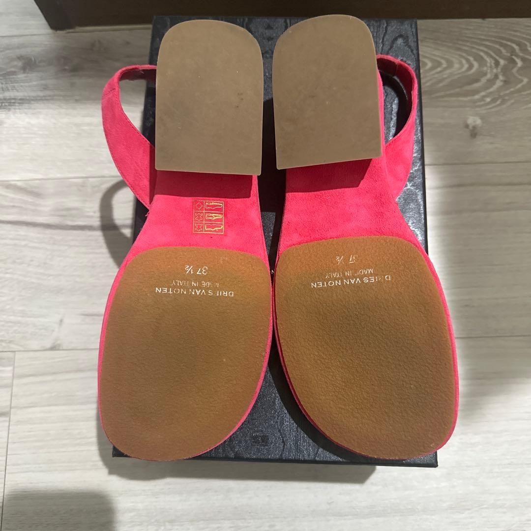 DRIES VAN NOTEN スエードサンダル　37 1/2
