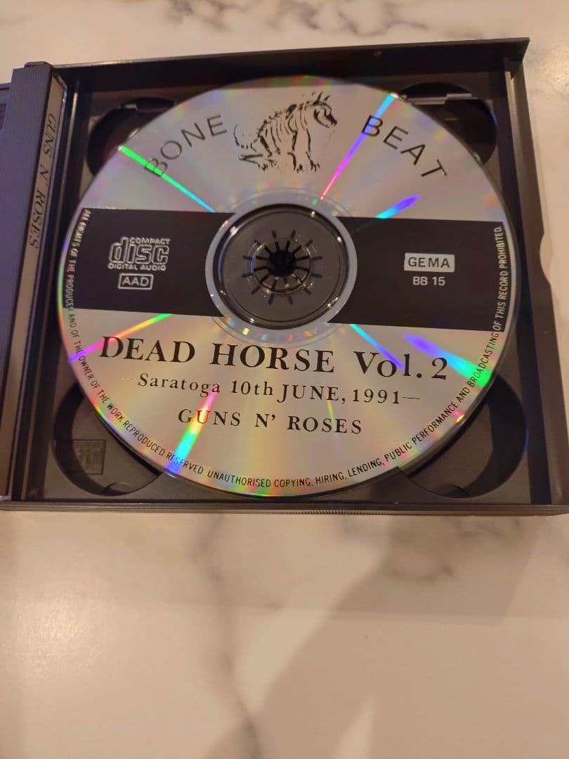Guns N' Roses Dead Horse 3枚組CD【超希少】