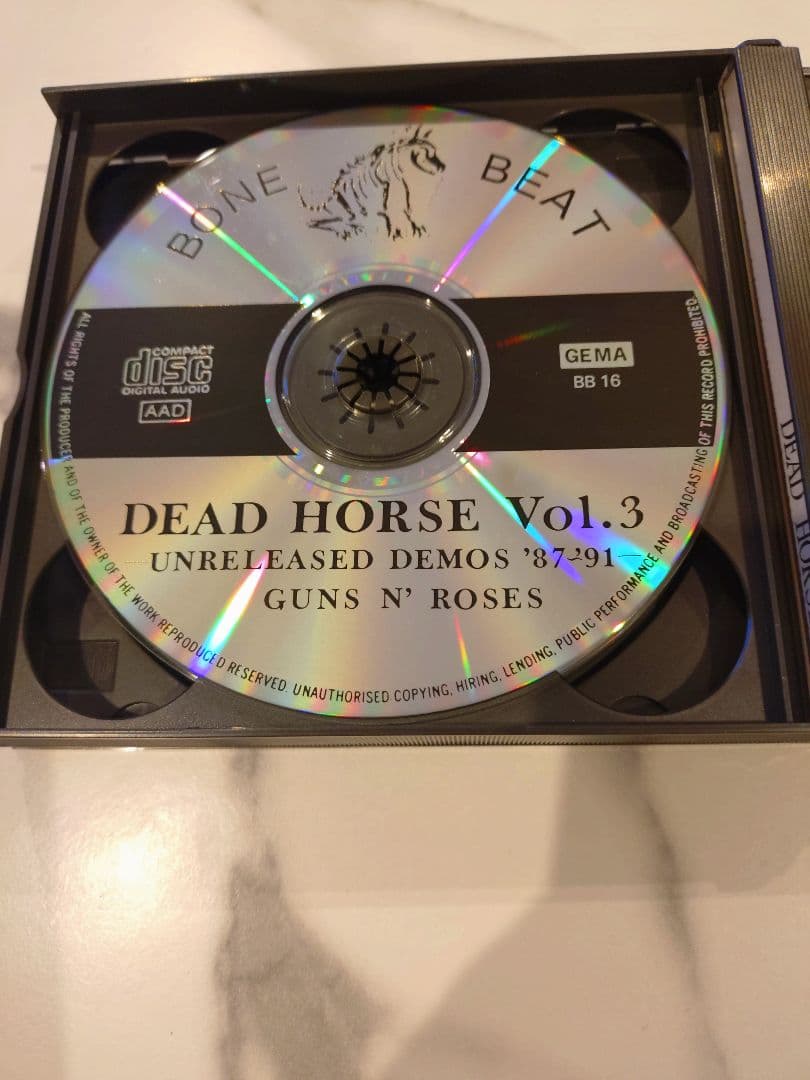 Guns N' Roses Dead Horse 3枚組CD【超希少】