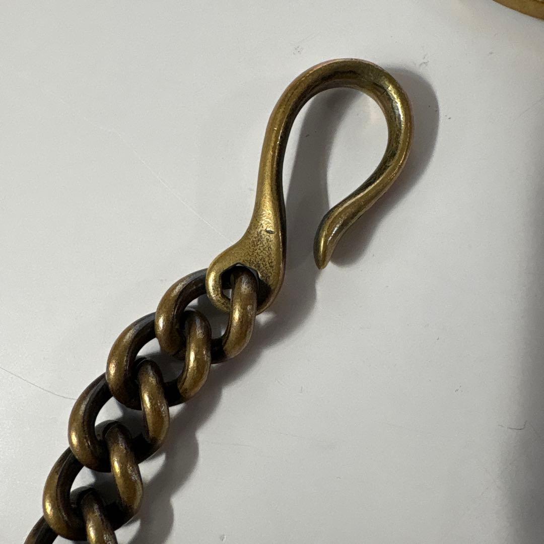 【初期モノ】レア！WEIRDO スパナ ウォレットチェーン プラス　真鍮製